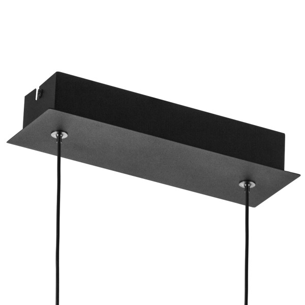 723527 Люстра LODI LED 36W 3240LM ЧЕРНЫЙ 3000K