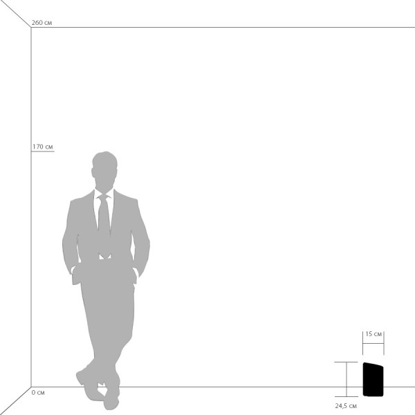 811914 Настольная лампа PITTORE 1х40W E27 Серебро