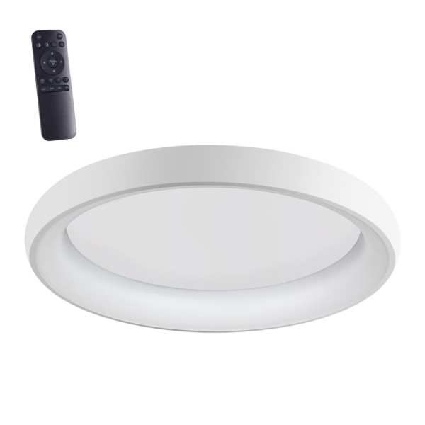 359033 OVER NT23 300 белый Светильник накладной диммируемый, в комплекте пульт ДУ (2.4G) IP20 LED 3000К~6000К 60W 85-265V FOLD