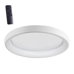 359033 OVER NT23 300 белый Светильник накладной диммируемый, в комплекте пульт ДУ (2.4G) IP20 LED 3000К~6000К 60W 85-265V FOLD