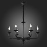 SL1114.403.06 Люстра подвесная ST-Luce Черный E14 6*40W FORTEZA