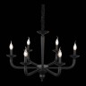SL1114.403.06 Люстра подвесная ST-Luce Черный E14 6*40W FORTEZA
