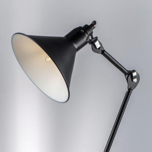 765927 Настольная лампа LOFT 1х40W E14 ЧЕРНЫЙ