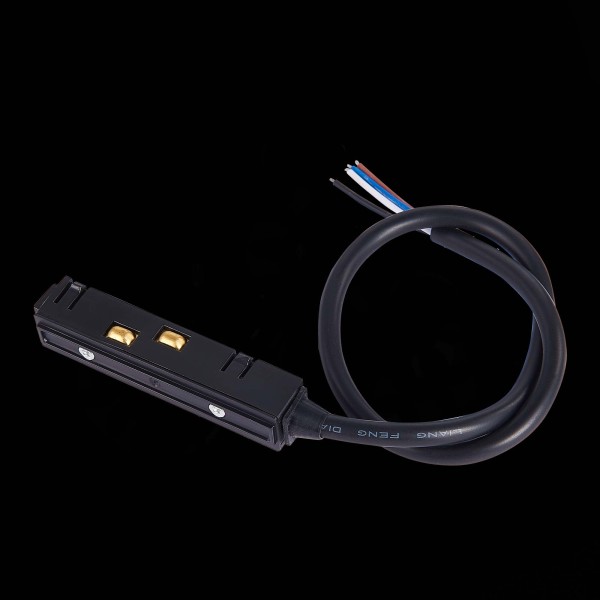 ST006.419.00 Ввод питания для магнитного шинопровода ST-Luce Черный SKYLINE 48