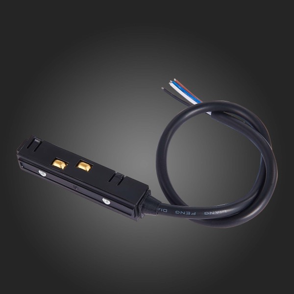 ST006.419.00 Ввод питания для магнитного шинопровода ST-Luce Черный SKYLINE 48