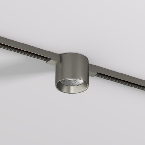 DK5743-DN Светильник для трека SHINE SPOT со светодиодом, D70*H60, 48V DC, 8W, RA?90, 3000K, IP20, темный никель, алюминий