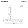 SL6118.403.03 Светильник подвесной ST-Luce Черный/Черный LED 2+1*3+11W 4000K MARLOW