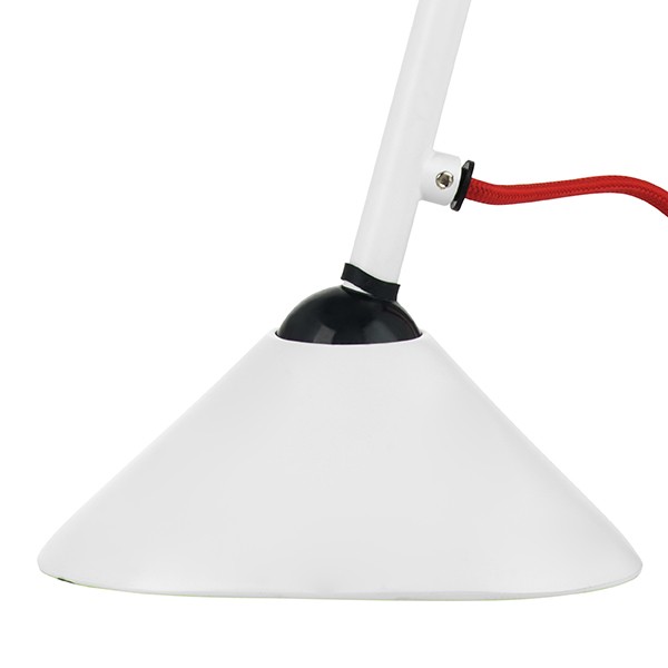 765916 Настольная лампа LOFT 1х40W E14 БЕЛЫЙ