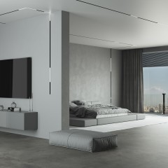 Slim Magnetic L02 Трековый светильник 20W 4200K черный 85002/01 85002/01