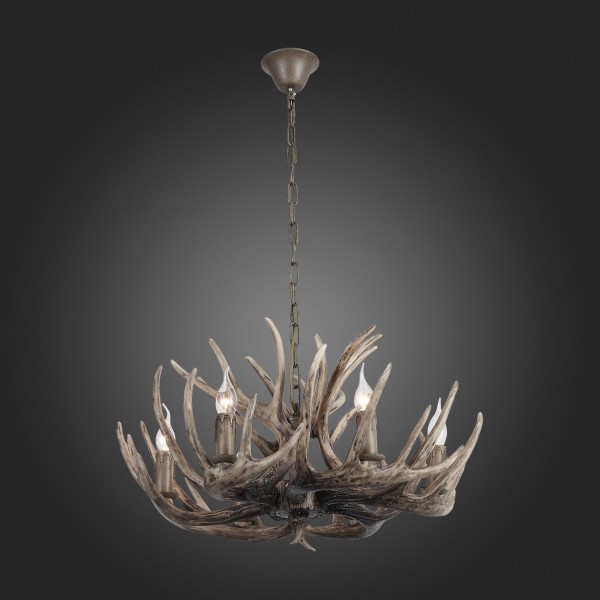 SL154.703.06 Люстра подвесная ST-Luce Серый E14 6*40W CORNA