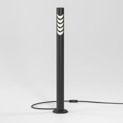 Светильник садово-парковый Smile 6w 3000K черный 35188/F