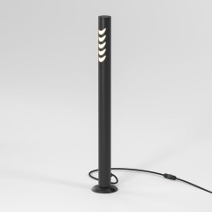 Светильник садово-парковый Smile 6w 3000K черный 35188/F