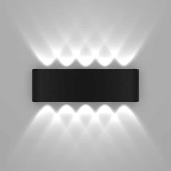 343057 Светильник GEMMA 10х1W LED 1100LM G ЧЕРНЫЙ 4000K IP65