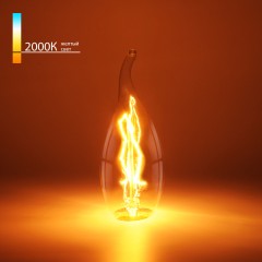 Ретро лампа Эдисона "Свеча на ветру" CW35 40W E14 CW35 40W E14