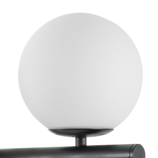 815187 Люстра CROCO 8х40W E14 ЧЕРНЫЙ МАТОВЫЙ