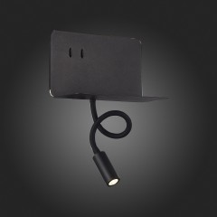 SL1576.401.02 Светильник настенный ST-Luce Черный/Черный LED 2*3W 4000K Настенные светильники