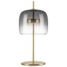 804918 Настольная лампа CUPOLA LED 9W 450LM ЗОЛОТО/ДЫМЧАТЫЙ 3000K