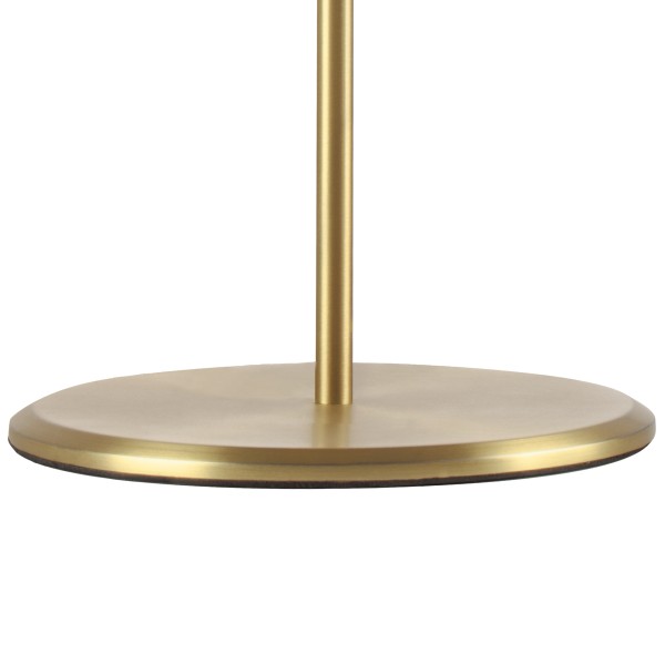 804918 Настольная лампа CUPOLA LED 9W 450LM ЗОЛОТО/ДЫМЧАТЫЙ 3000K