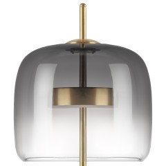 804918 Настольная лампа CUPOLA LED 9W 450LM ЗОЛОТО/ДЫМЧАТЫЙ 3000K