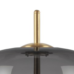 804918 Настольная лампа CUPOLA LED 9W 450LM ЗОЛОТО/ДЫМЧАТЫЙ 3000K