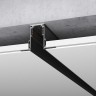 Slim Magnetic Шинопровод встраиваемый черный (1м) 85086/00 85086/00
