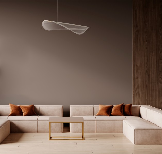 731323 Люстра VARESE 35W LED 3628LM 360G ЗОЛОТО 3000K