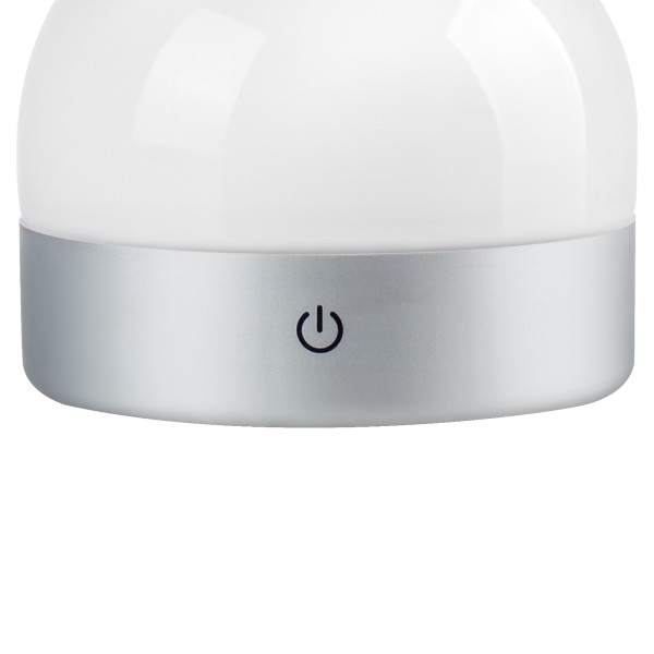 745945 Настольная лампа ALFA LED 3W 300LM АЛЮМИНИЙ/БЕЛЫЙ 3000K