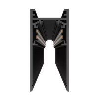 Шинопровод магнитный MAGNETIC S20 48V 4TRA BLACK 2000x26,2x52,2mm