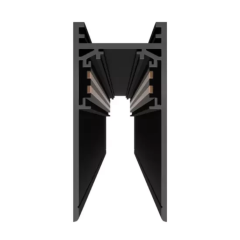 Шинопровод магнитный MAGNETIC S20 48V 4TRA BLACK 2000x26,2x52,2mm