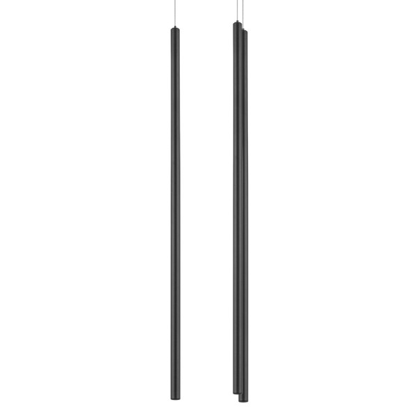 L5T747447 Люстра TUBO LED 25W 1600LM 25G ЧЕРНЫЙ 4000K (574727+747447 (5шт)