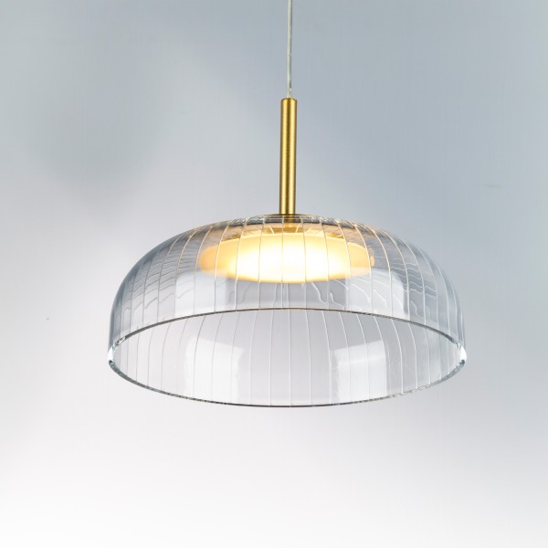 738073 Люстра ACRILE 7W LED 578LM 120G ЗОЛОТО 3000K