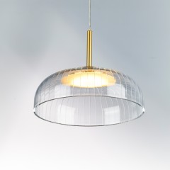 738073 Люстра ACRILE 7W LED 578LM 120G ЗОЛОТО 3000K