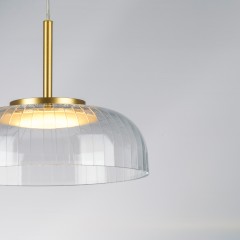 738073 Люстра ACRILE 7W LED 578LM 120G ЗОЛОТО 3000K