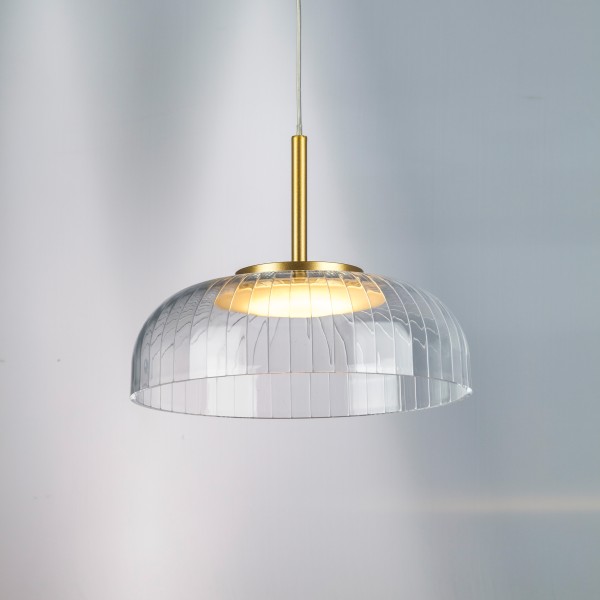 738073 Люстра ACRILE 7W LED 578LM 120G ЗОЛОТО 3000K