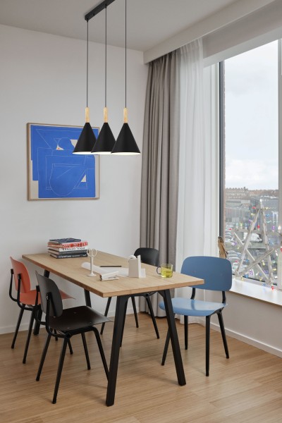 SLE1255-403-03 Светильник подвесной Черный/Черный E27 3*40W ARKET