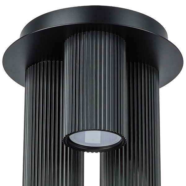 718037 Люстра ROMA 3х28W GU10 (led) ЧЕРНЫЙ