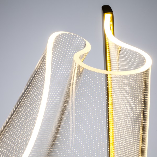 738963 Настольная лампа VARESE 7W LED 600LM 380G ЗОЛОТО 3000K