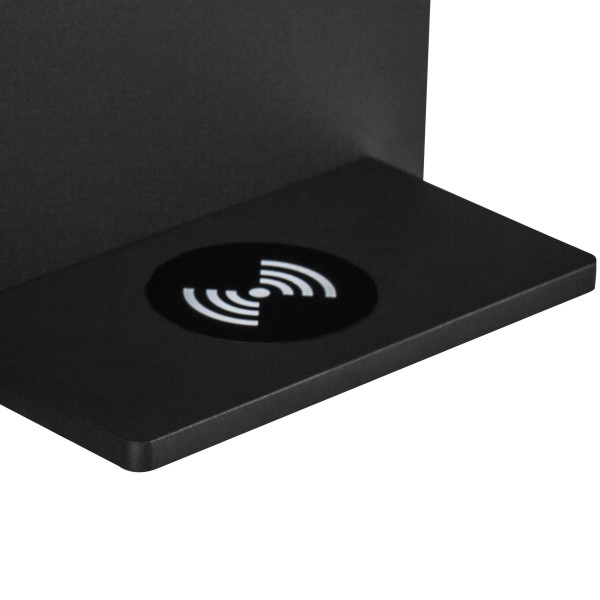 808557 Бра MURO 4,5W+3W LED 360LM+240LM ЧЕРНЫЙ 3000K