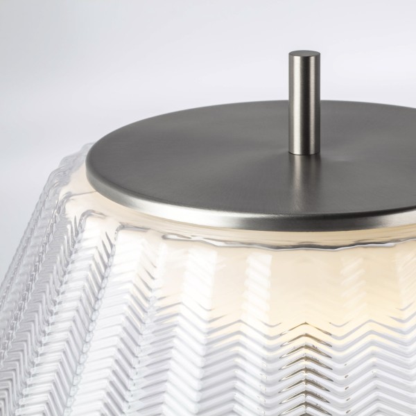 794910 Настольная лампа NAPOLI LED 12W 700LM КОФЕЙНЫЙ/ПРОЗРАЧНЫЙ 3000K