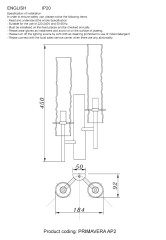 Бра Crystal Lux PRIMAVERA AP2 CHROME