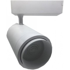 Светильник 30W на однофазный трек 220V с регулируемым углом свечения, LED 4200K, Белый IL.0010.0071