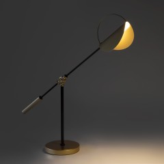 Настольная лампа 01141/1 черный/золото