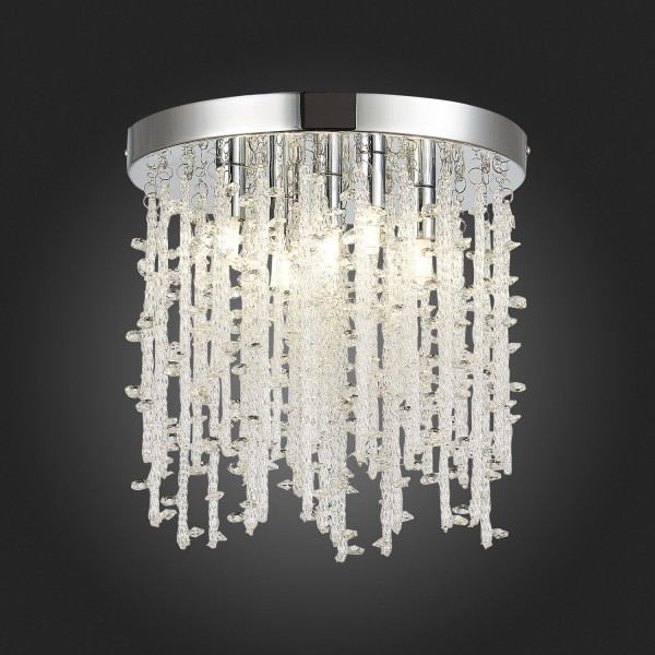 SLE103302-05 Светильник потолочный Хром/Прозрачный G9 LED 5*3W LUCCHIO