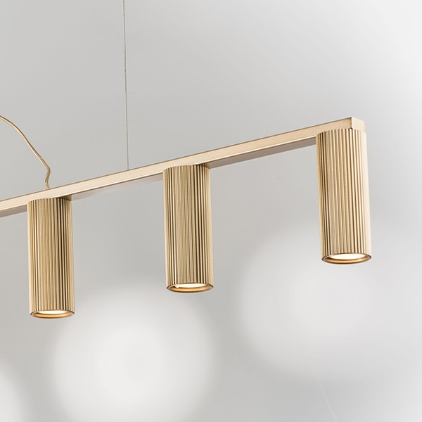 718053 Люстра ROMA 5х28W GU10 (led) ШАМПАНЬ