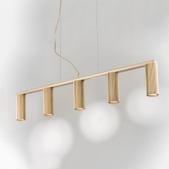 718053 Люстра ROMA 5х28W GU10 (led) ШАМПАНЬ