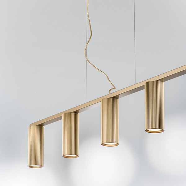 718053 Люстра ROMA 5х28W GU10 (led) ШАМПАНЬ