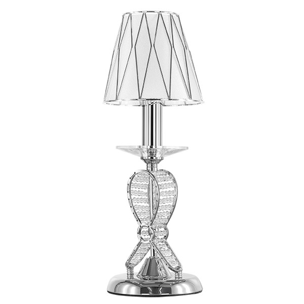 705914 Настольная лампа RICCIO 1х40W E14 ХРОМ