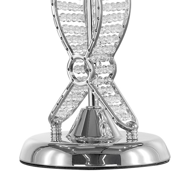 705914 Настольная лампа RICCIO 1х40W E14 ХРОМ