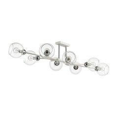 4517/8C MODERNI LN20 187 белый, хром Люстра потолочная E14 8*40W 220V ALANA