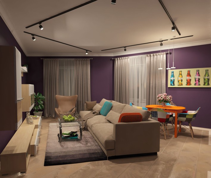 DK6401-BK Трековый светильник IP 20, 5 Вт, LED 3000, черный, алюминий